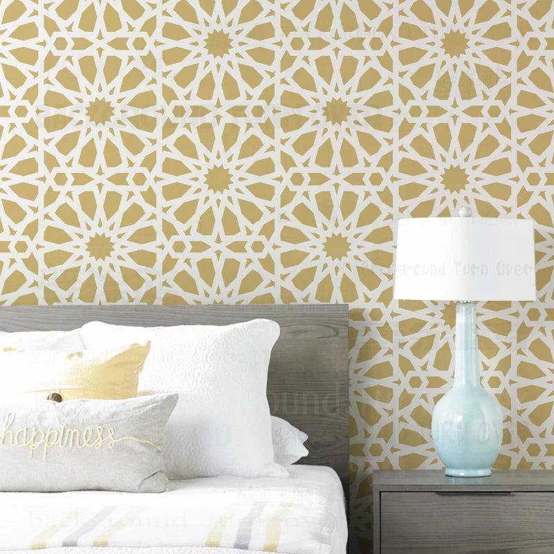 Large Mandala Wall Stencil (40cm–60cm) –Design S015
This stencil brings a harmonious balance of traditional culture and modern aesthetics, letting you create artful moments in any room. Whether you're refreshing an old