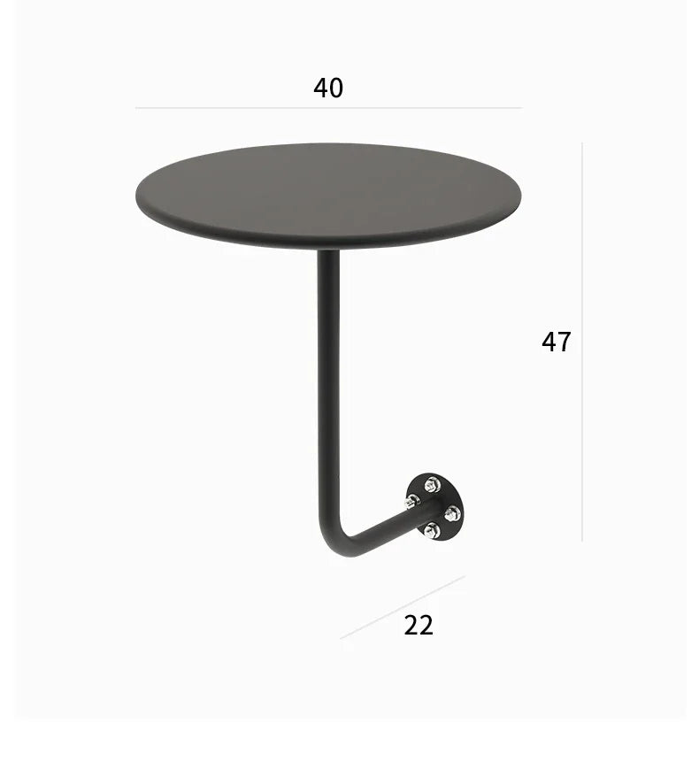 Industrial Against Wall Coffee Table Milk Tea Shop Wall Hanging Table Industrial Wall-Mounted Coffee Table – Space-Saving Breakfast & Dessert Bar
Net Red Space Saving Dessert Desk Home Breakfast Rack